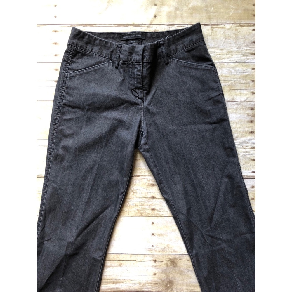 Express Wide Leg Denim Trouser